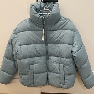 Noize X Jillian Harris Small Light Blue Puffer Jacket